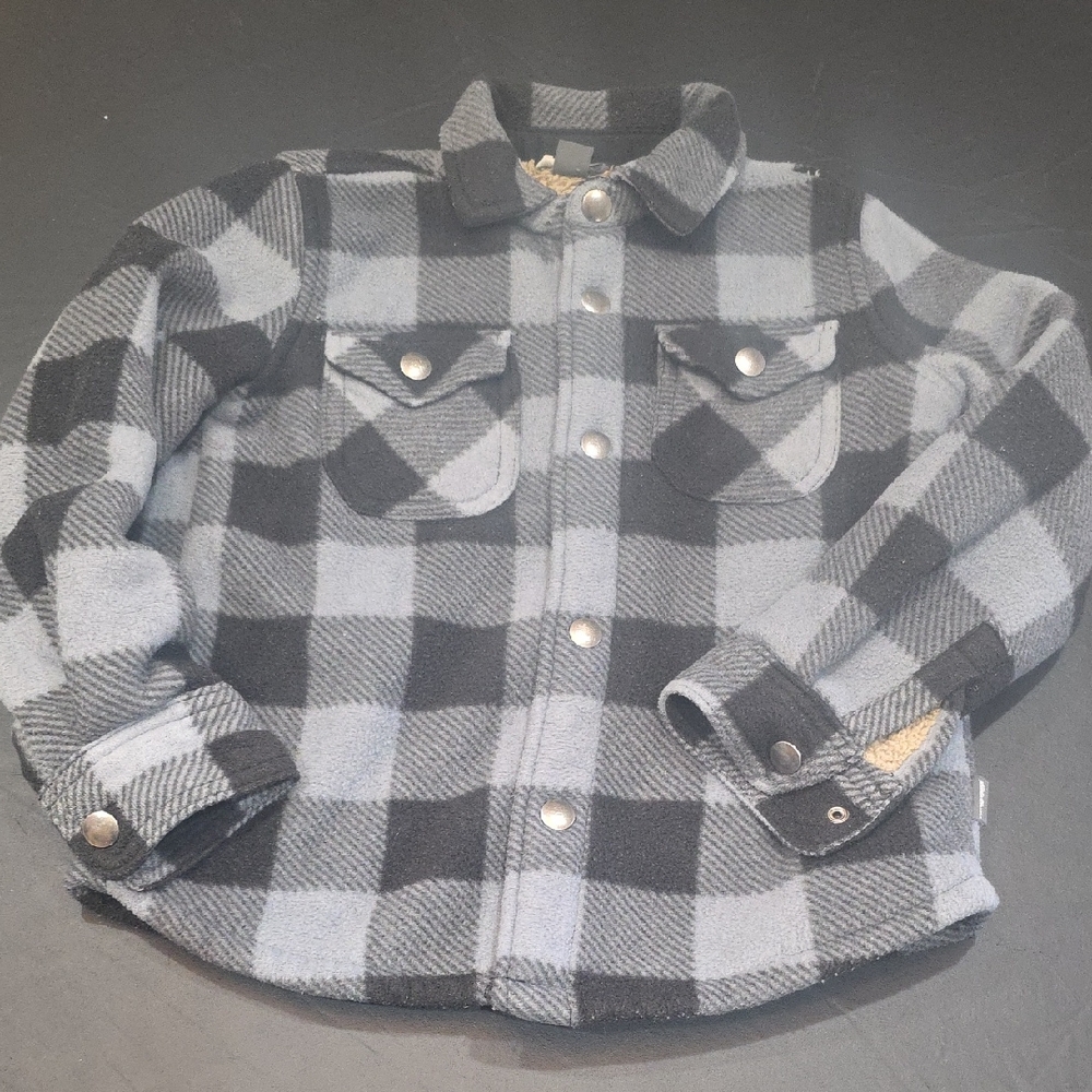 Eddie Bauer Black and Gray Kids Jacket